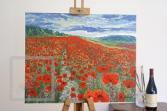 Gail-Collings-Poppy-Field-Oil-On-Canvas POA